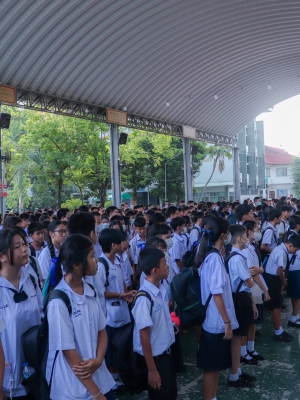 เรียนปรับพื้นฐานนักเรียนใหม่ ม.1 และ ม.4 ปีการศึกษา 2568